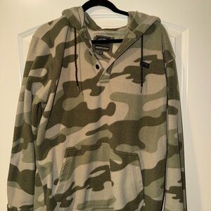 Billabong Green Camo Hoodie